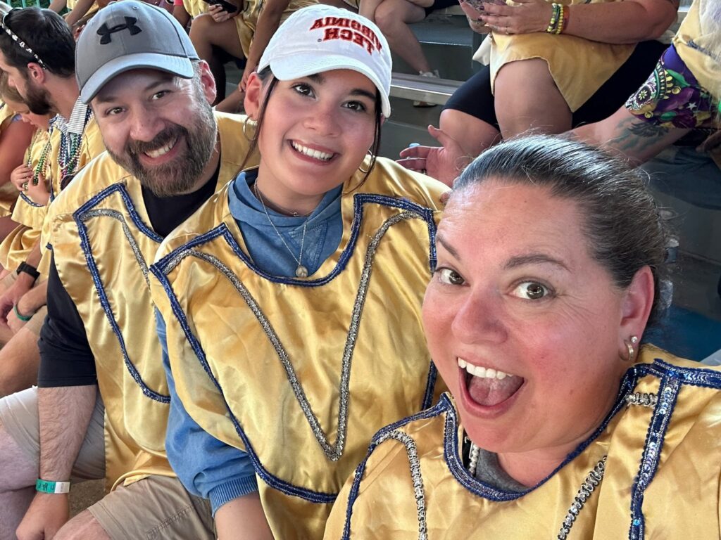 Shelley Caran with her Family at the Universal Orlando Resort
