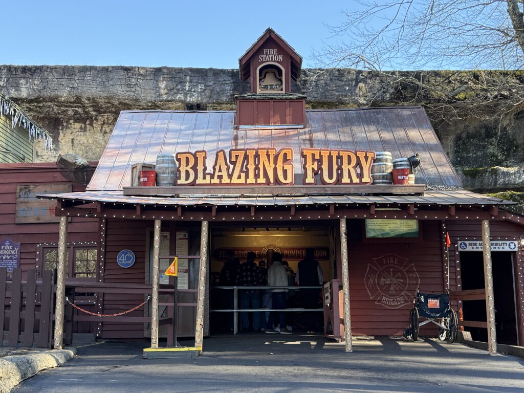 Blazing Fury at Dollywood | Classic Indoor Coaster in Craftsman's Valley