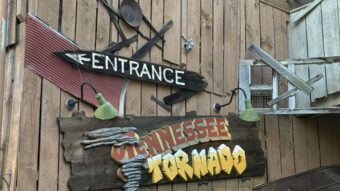 Tennessee Tornado Rollercoaster Dollywood Attraction