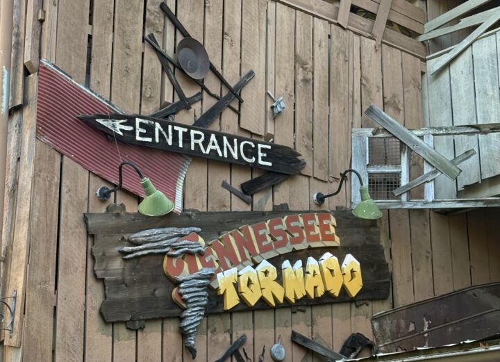 Tennessee Tornado Rollercoaster Dollywood Attraction