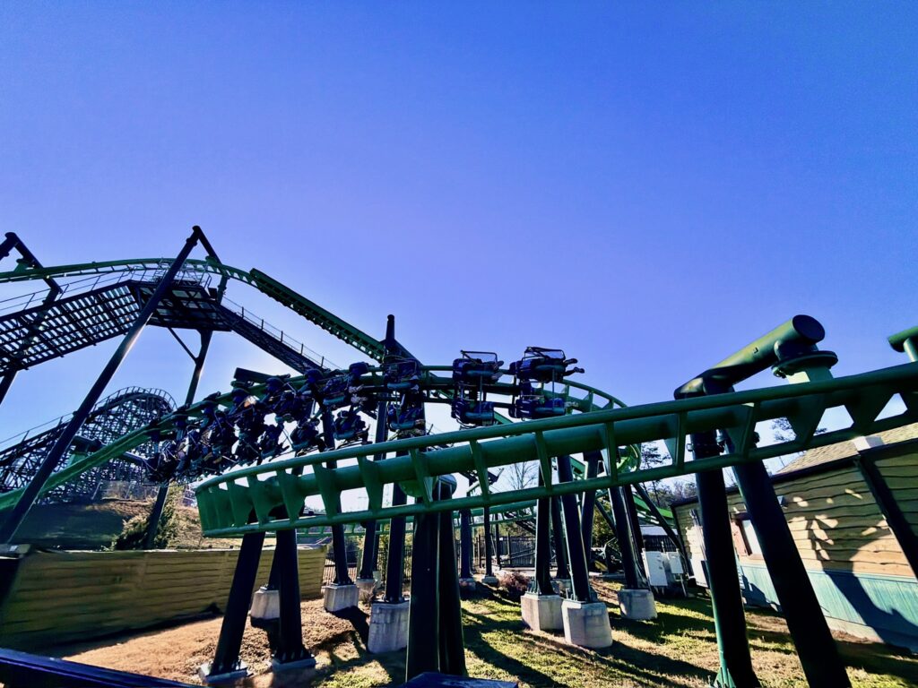 Dragonflier at Dollywood | Suspended Family Roller Coaster