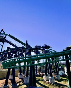 Dragonflier Suspended Roller Coaster Dollywood Attraction