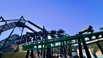 Dragonflier Suspended Roller Coaster Dollywood Attraction