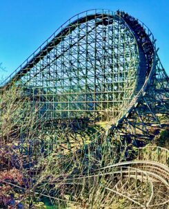 Thunderhead Wooden Rollercoaster Dollywood Attraction