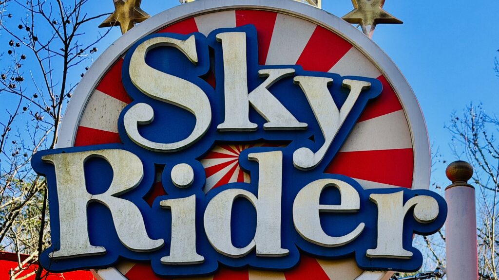 Sky Rider at Dollywood | Elevated Flying Ride in Country Fair