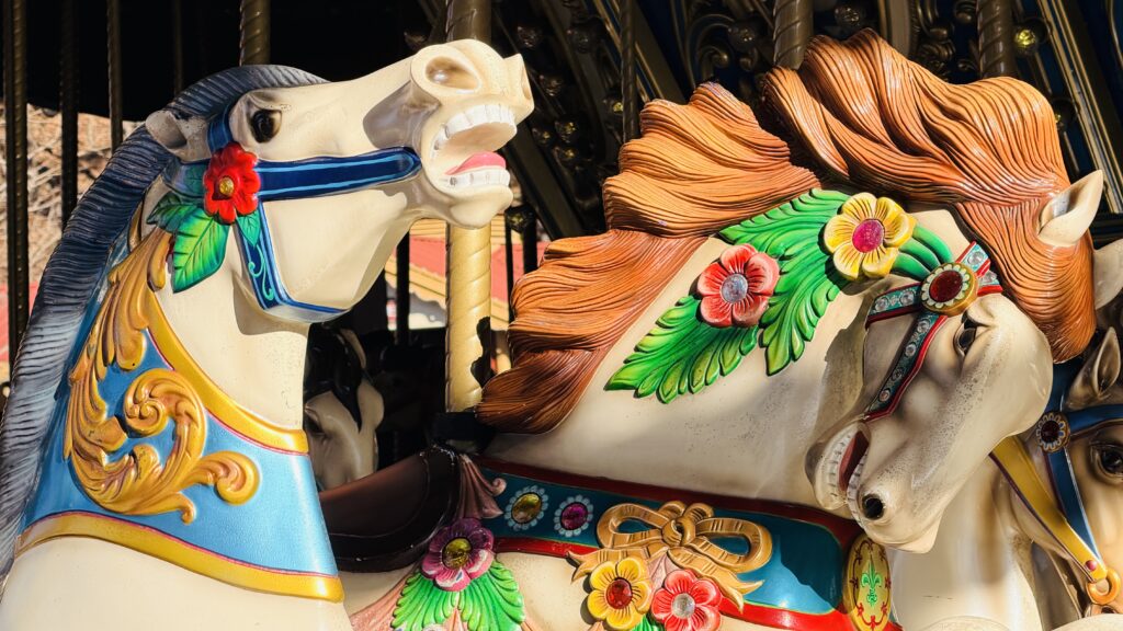 Village Carousel at Dollywood | Nostalgic Hand-Painted Merry-Go-Round