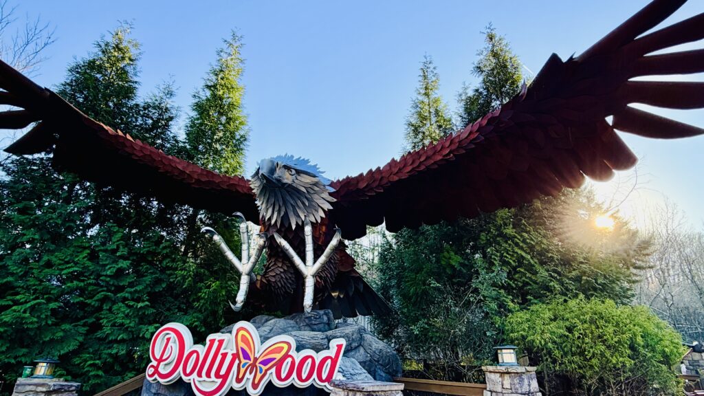 Wild Eagle Roller Coaster at Dollywood