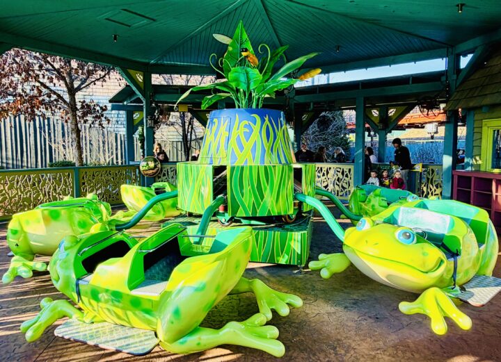Frogs and Fireflies Dollywood Attraction