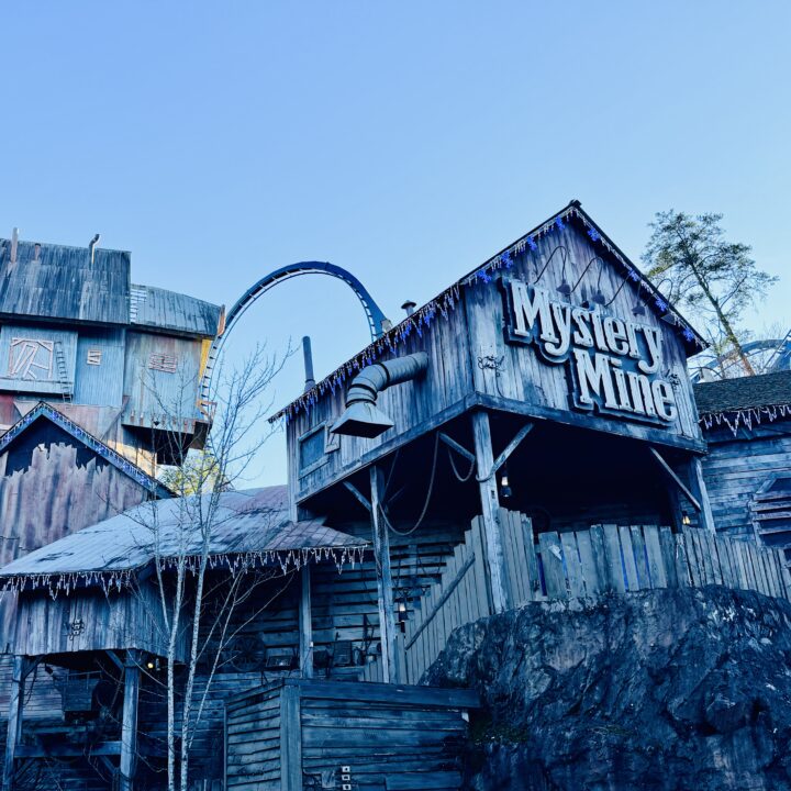 Mystery Mine Rollercoaster Dollywood Attraction