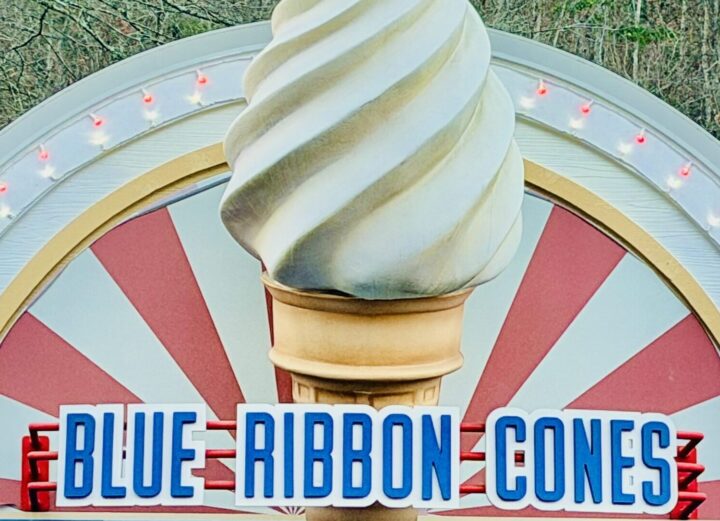 Blue Ribbon Cones Dollywood Restaurant