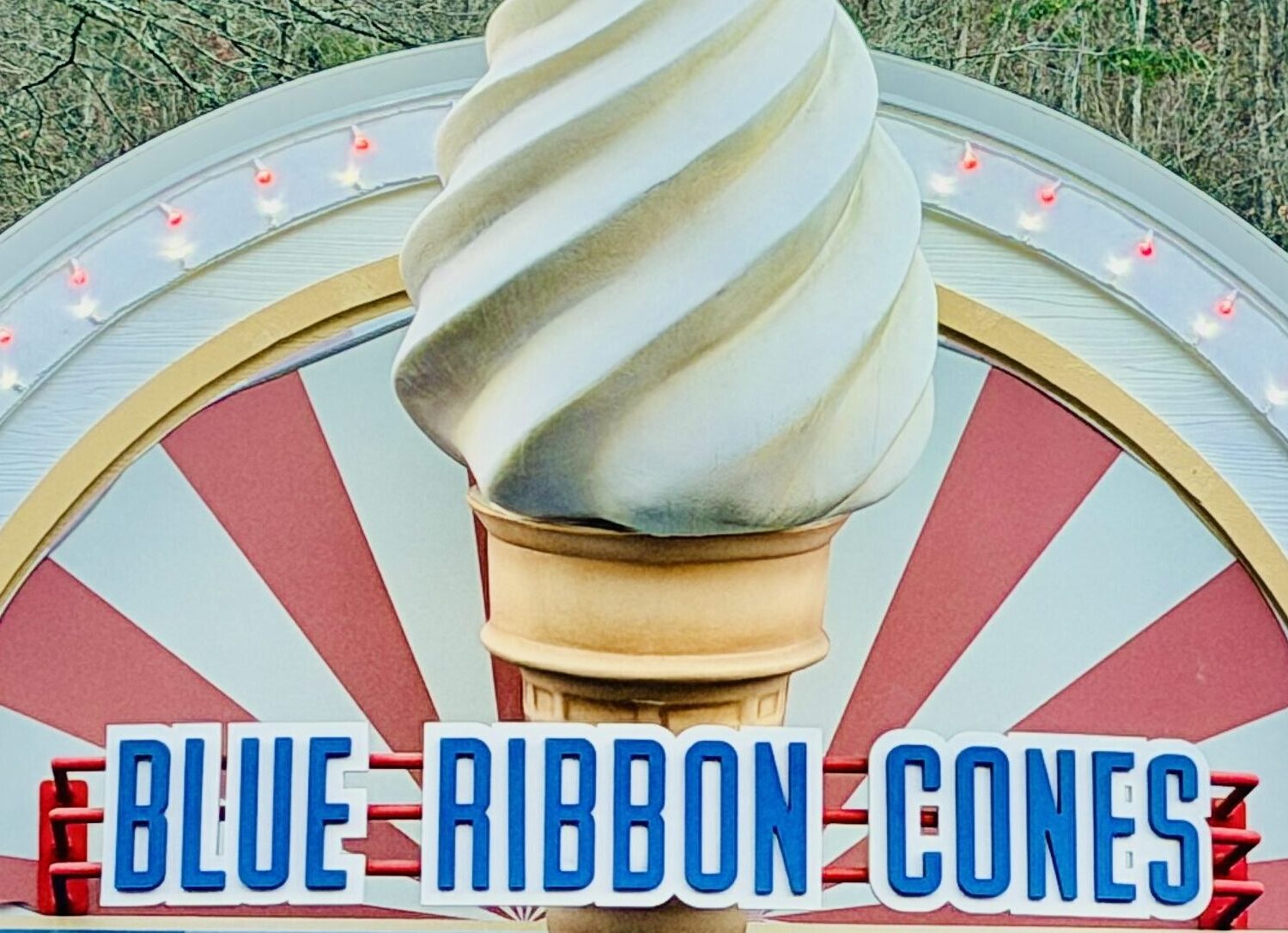 Blue Ribbon Cones Dollywood Restaurant